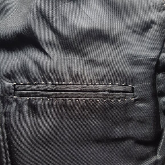 Pal Zileri SZ 44 from Tyner Shortens Made in Italy Men's Black Sport Jacket - Picture 7 of 16